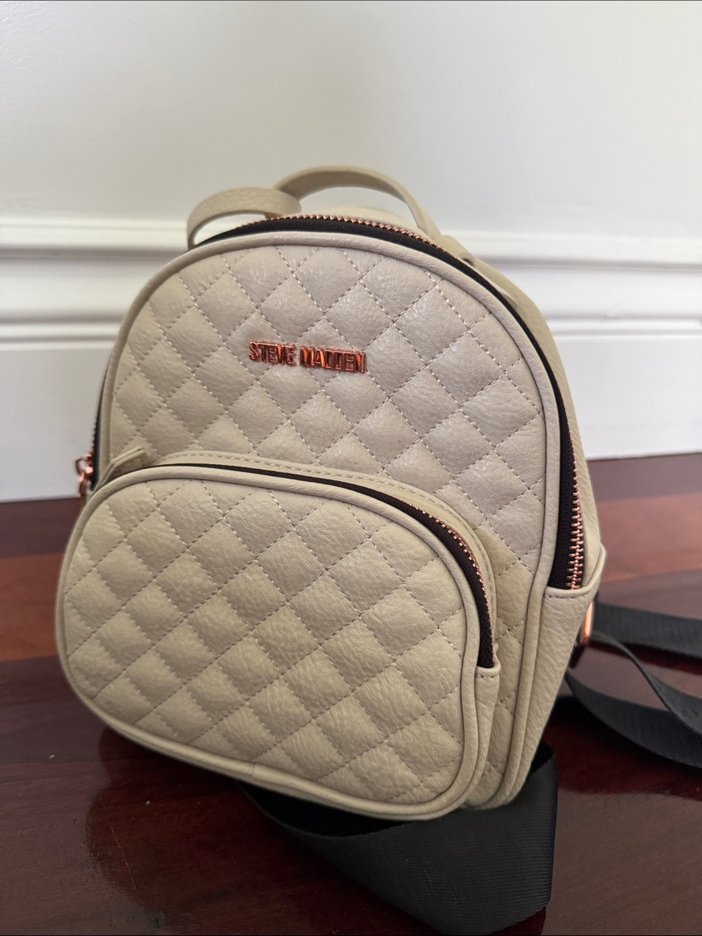 NWOT Steve Madden Quilted Mini Backpack